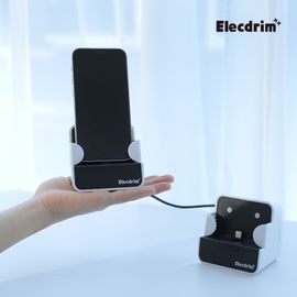 [EelcDrim] Plus high-speed Smartphone charging cradle 60W PD, Laptop Tablet PC, Non-slip, Repeated attachment possible, Both sides adsorption possible, Type-C, PD _ Made in KOREA
